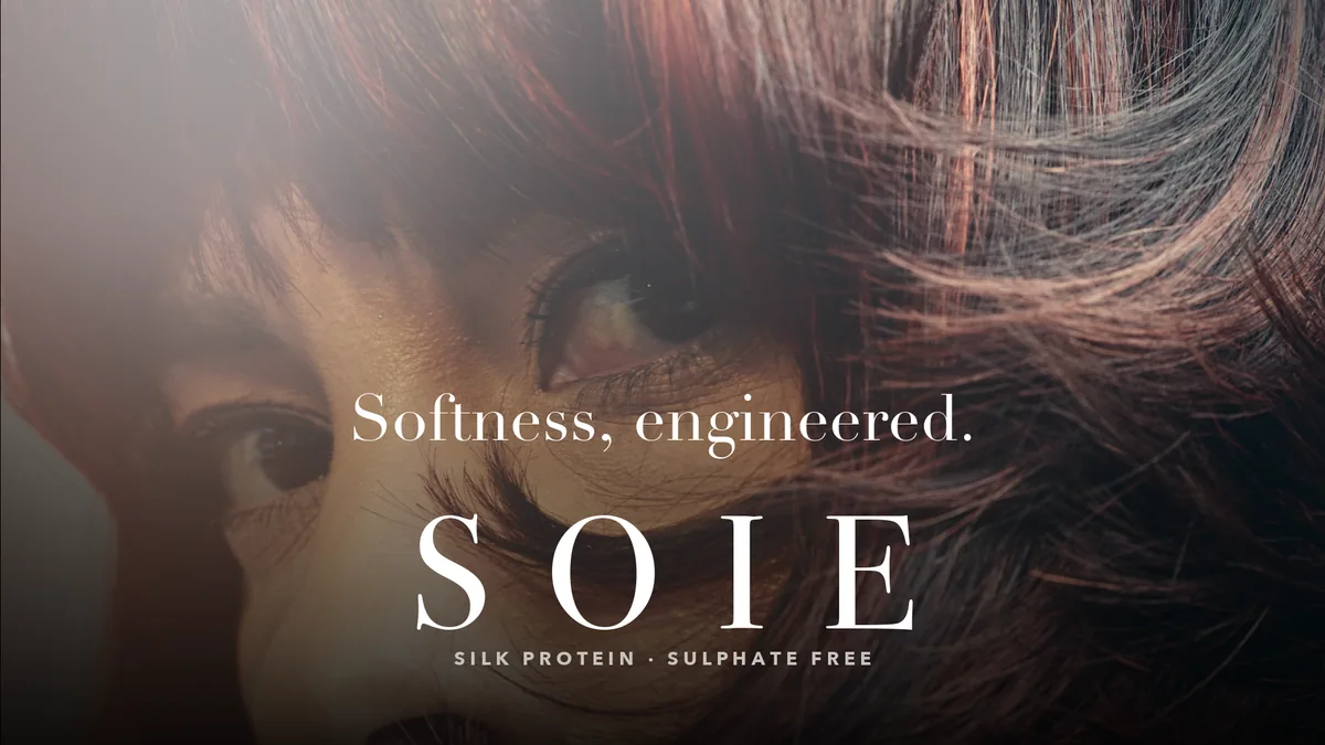 The SOIE campaign laid out at Digital screen, 16x9